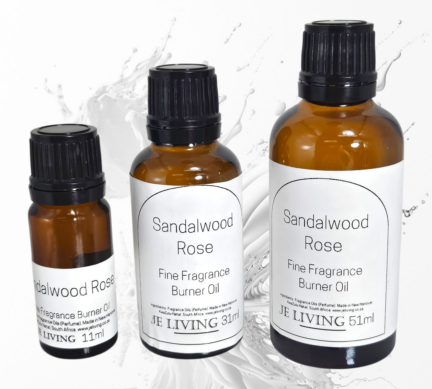 Sandalwood/Rose Fine Fragrance Burner Oil