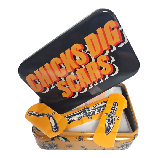 Chicks Dig Scars Tinned Plasters — view 2
