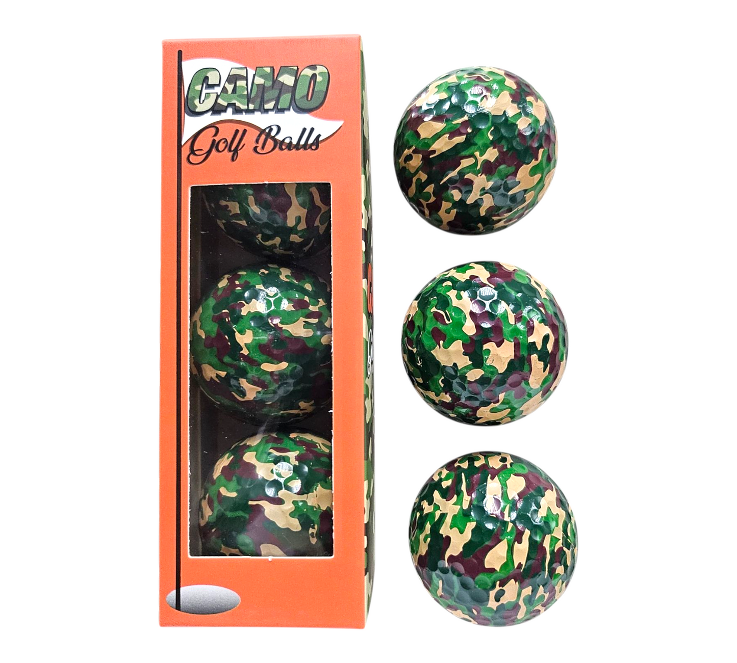 CAMO GOLF BALLS