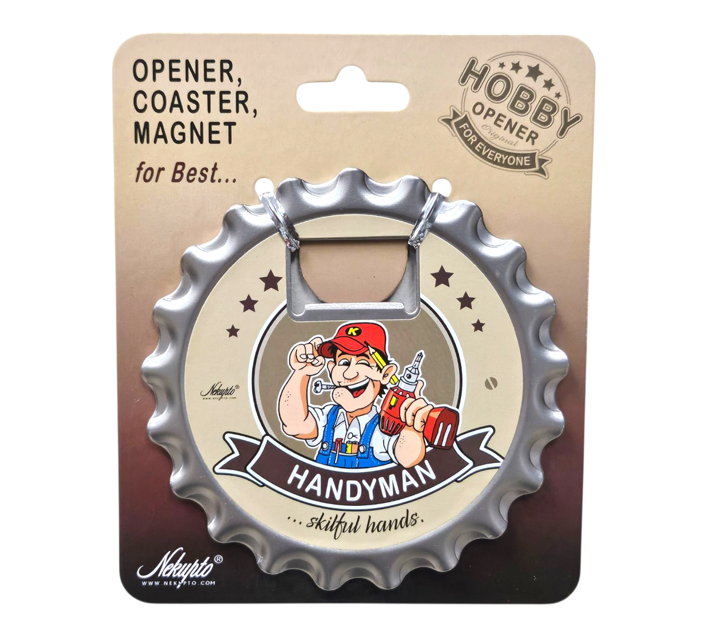 HANDYMAN Opener/Coaster/Magnet
