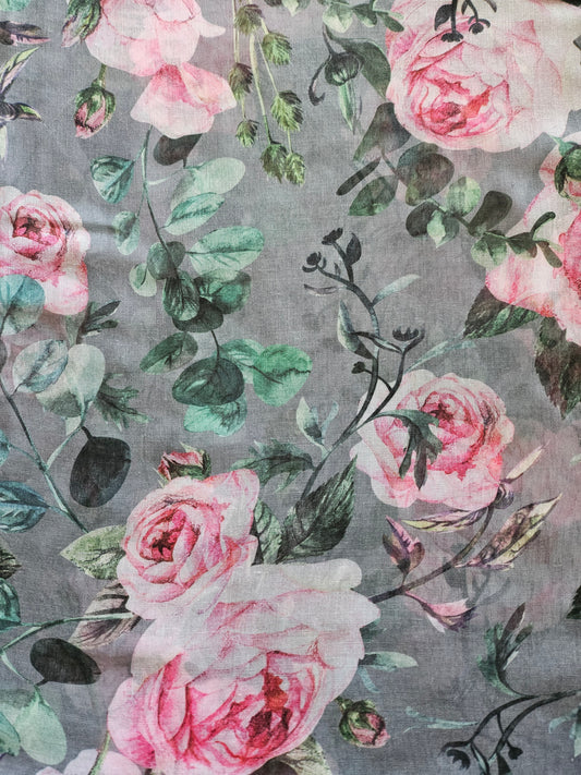 ELEGANT FLORAL SCARF #9 — view 2