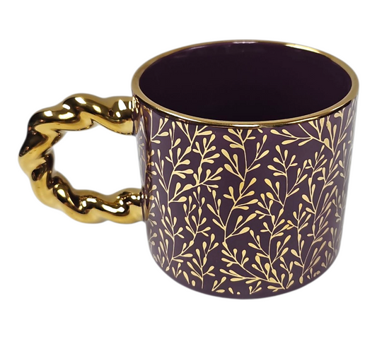 LUXURY PURPLE & GOLD MUG (Limited Edition) — view 2