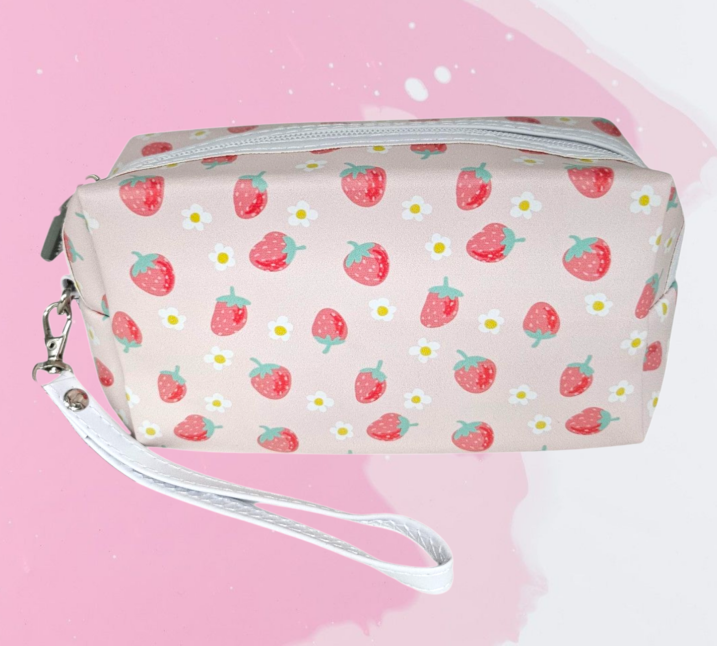 STRAWBERRY KISSES Cosmetic Bag