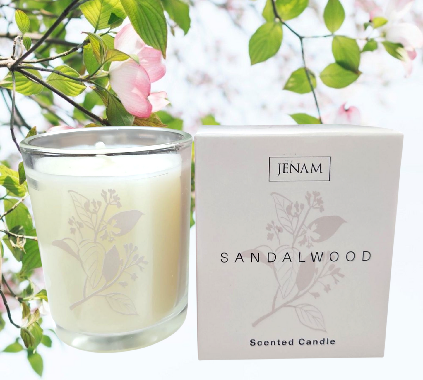 SANDALWOOD SCENTED CANDLE