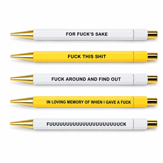 FRESH OUT OF FUCKS Pen Set — view 2