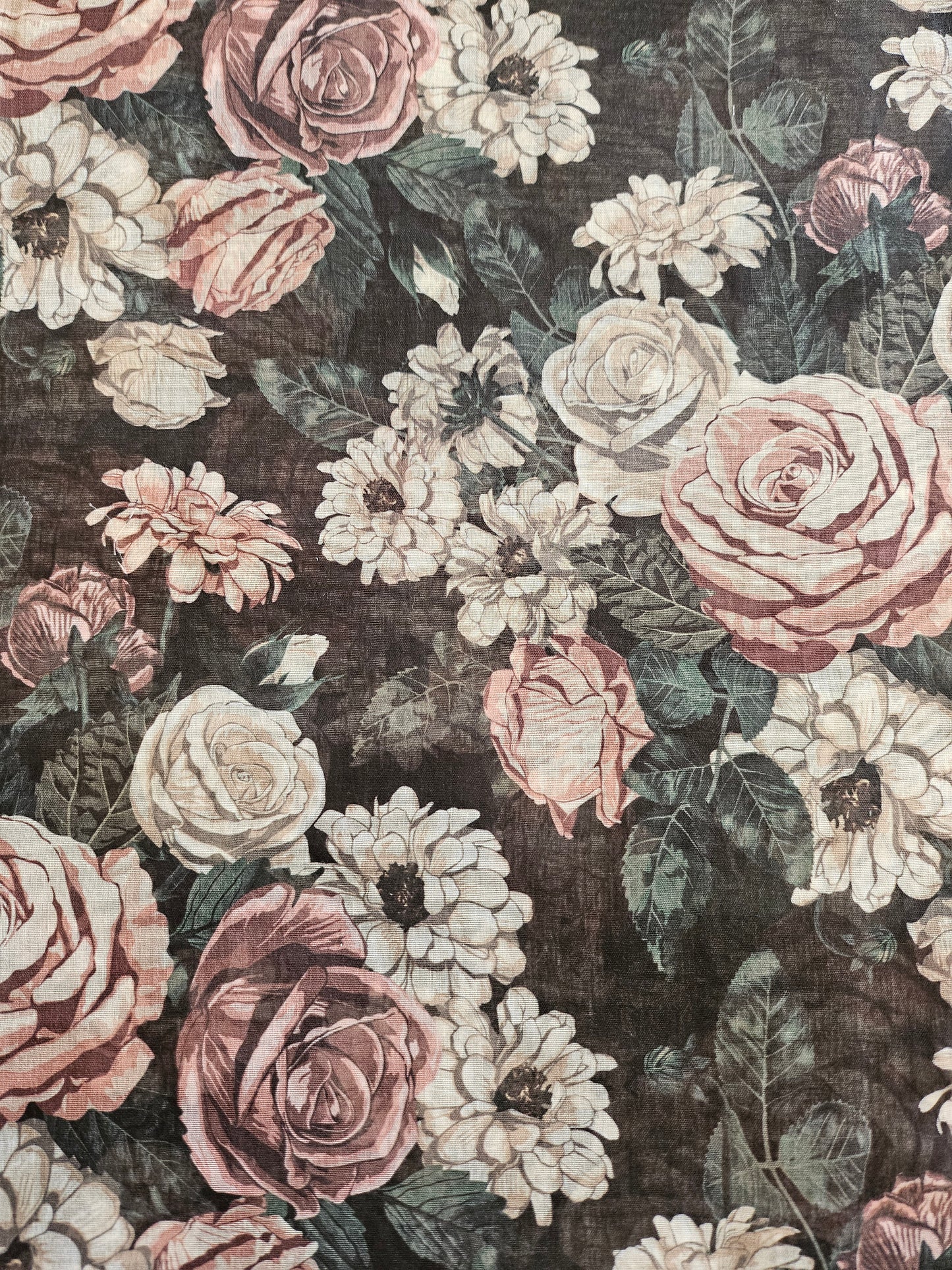 ELEGANT FLORAL SCARF #19