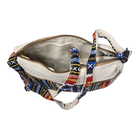 Himalayan Hemp Boho Shoulder Bag — view 2