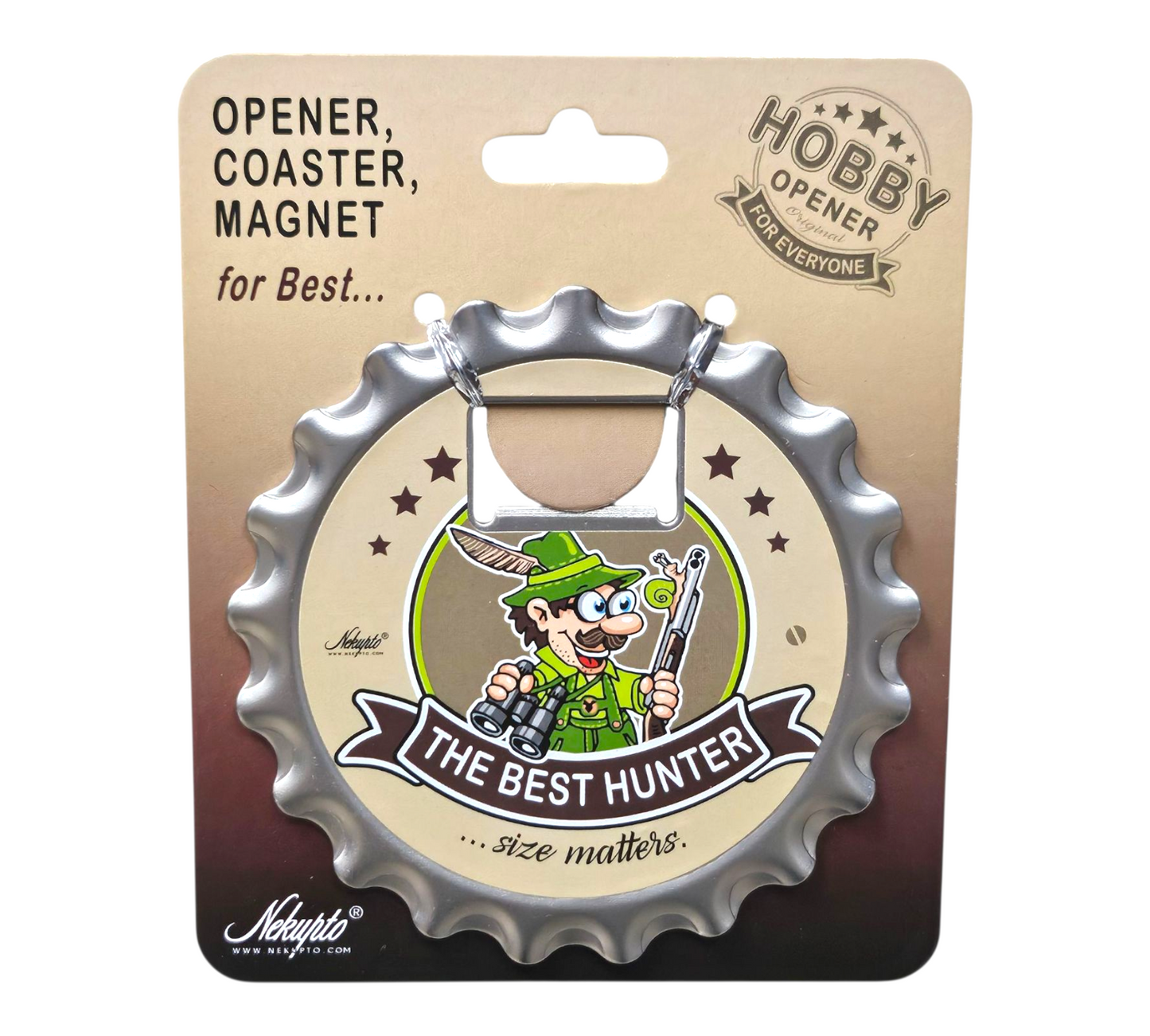 THE BEST HUNTER Opener/Coaster/Magnet