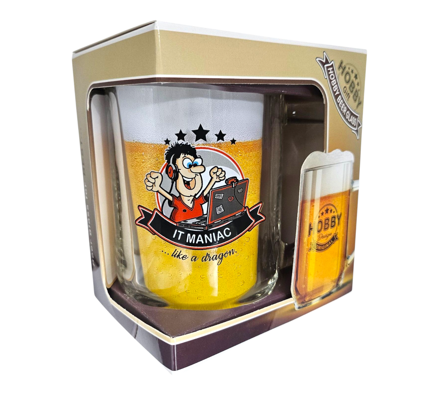 IT MANIAC-BEER MUG (500ml)