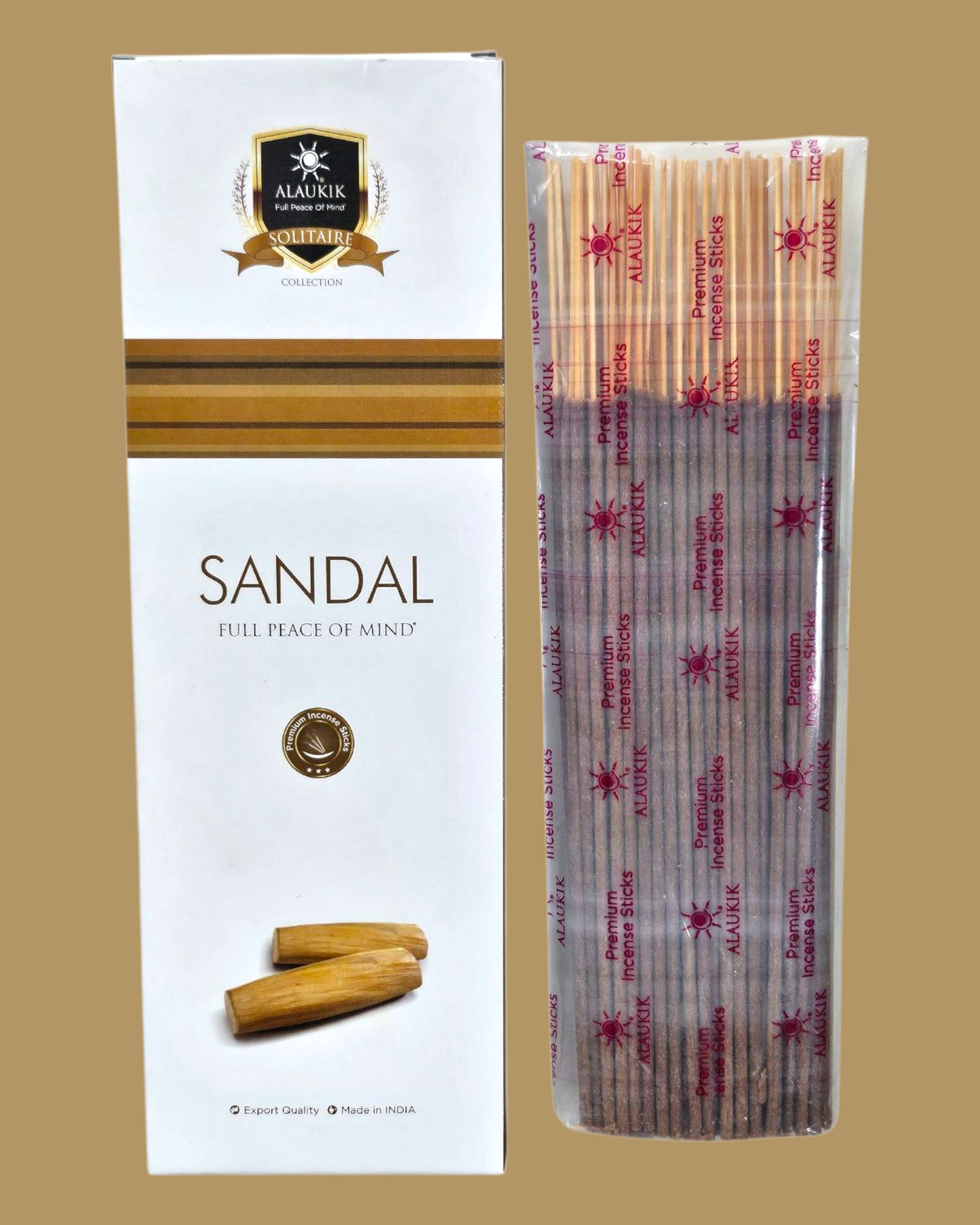 Alaukik SANDALWOOD Mega Pack Premium Incense Sticks