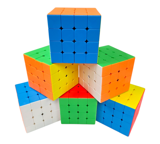 4x4 BRIGHT COLOURED SPEED CUBE — view 2