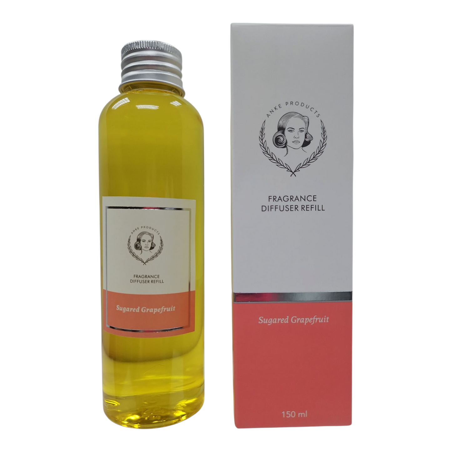 Anke SUGARED GRAPEFRUIT Wooden Top Diffuser Refill (150ml)