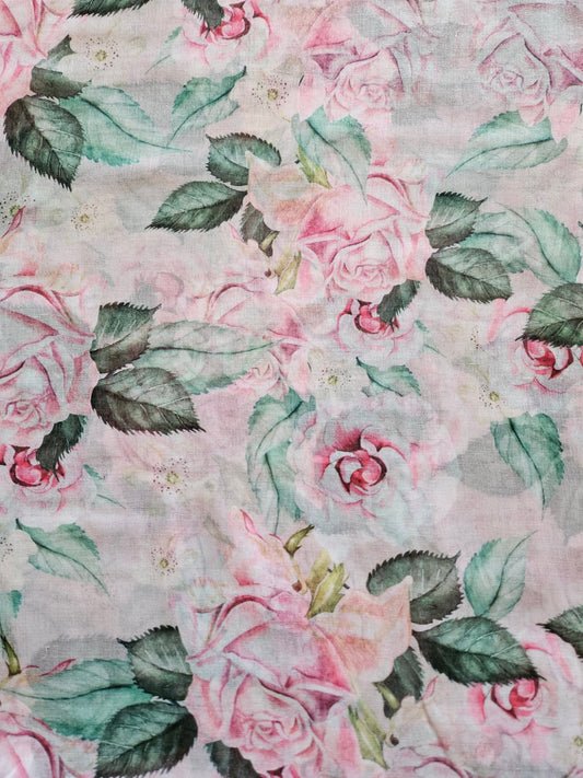 ELEGANT FLORAL SCARF #12 — view 2