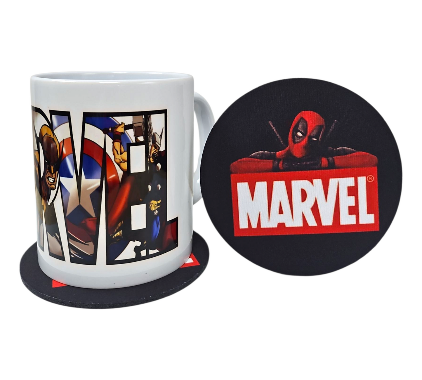 MARVEL MUG & COASTER SET