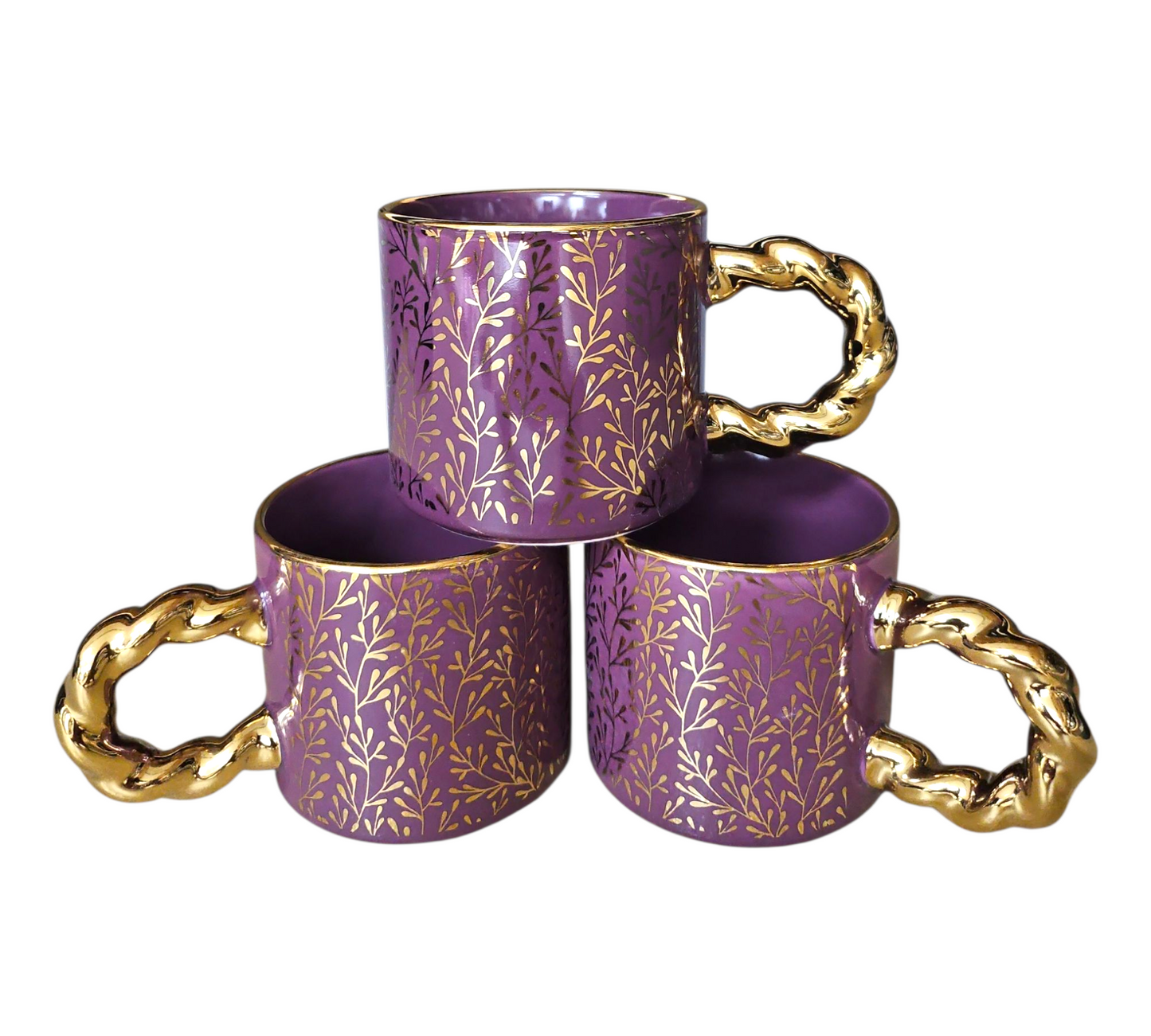 LUXURY PURPLE & GOLD MUG (Limited Edition)