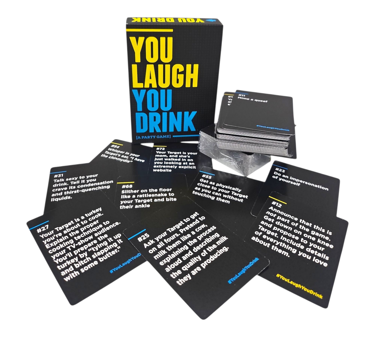 YOU LAUGH YOU DRINK GAME