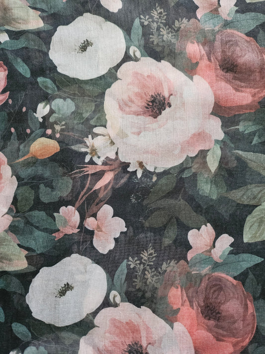 ELEGANT FLORAL SCARF #4 — view 2
