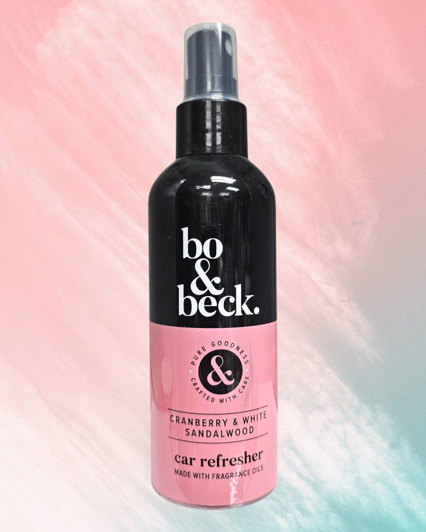 CAR REFRESHER SPRAY Cranberry & White Sandalwood