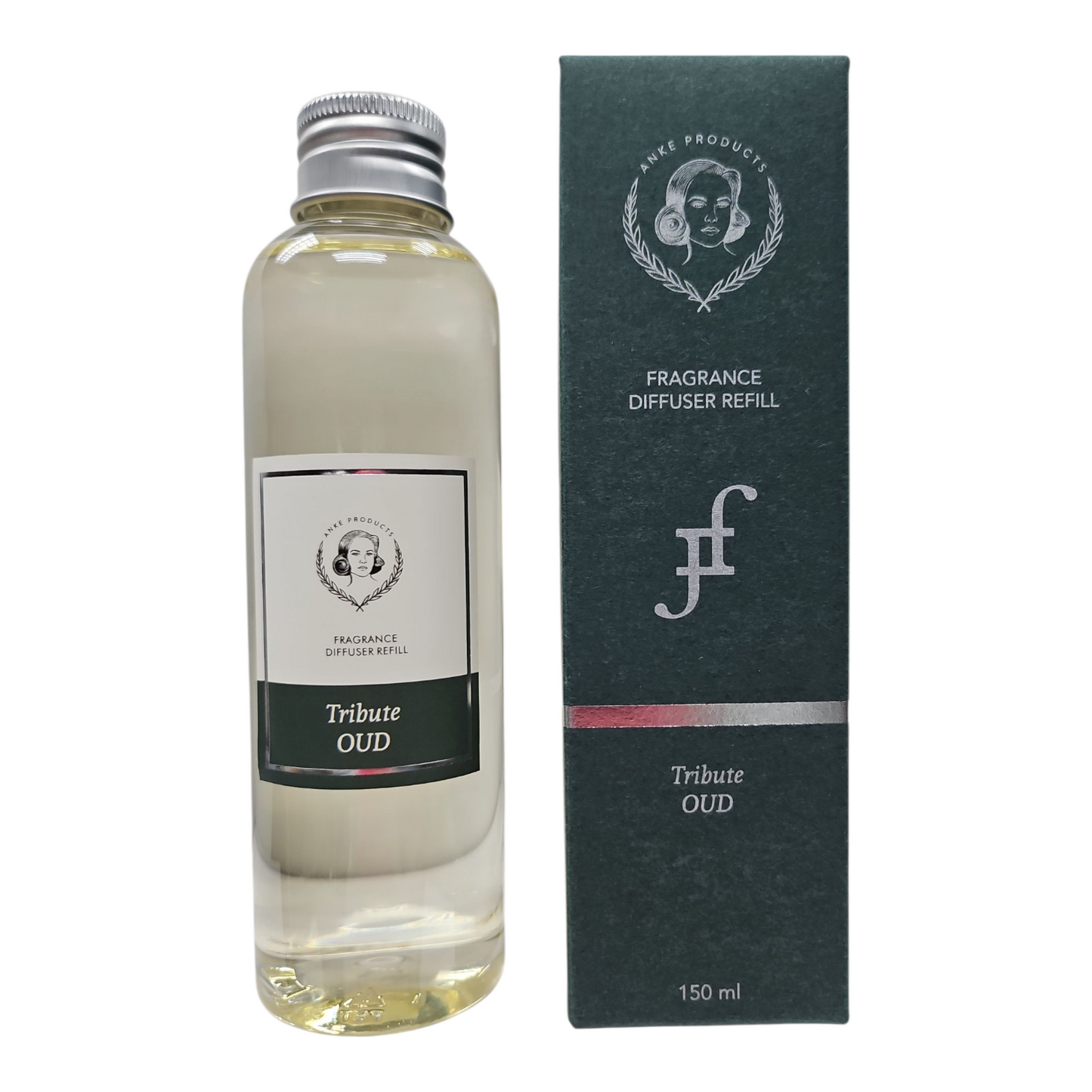 Anke TRIBUTE OUD Wooden Top Diffuser Refill (150ml)
