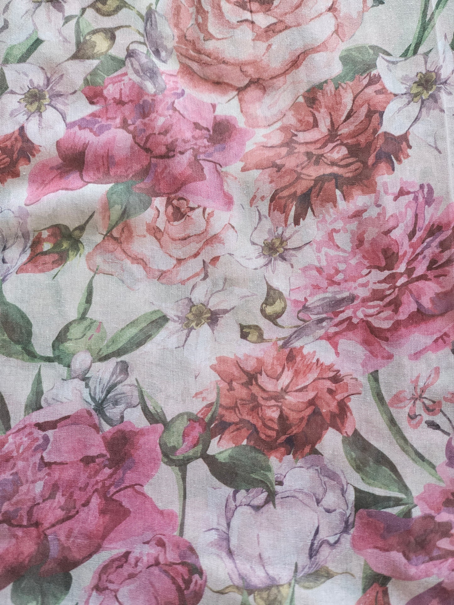 ELEGANT FLORAL SCARF #1