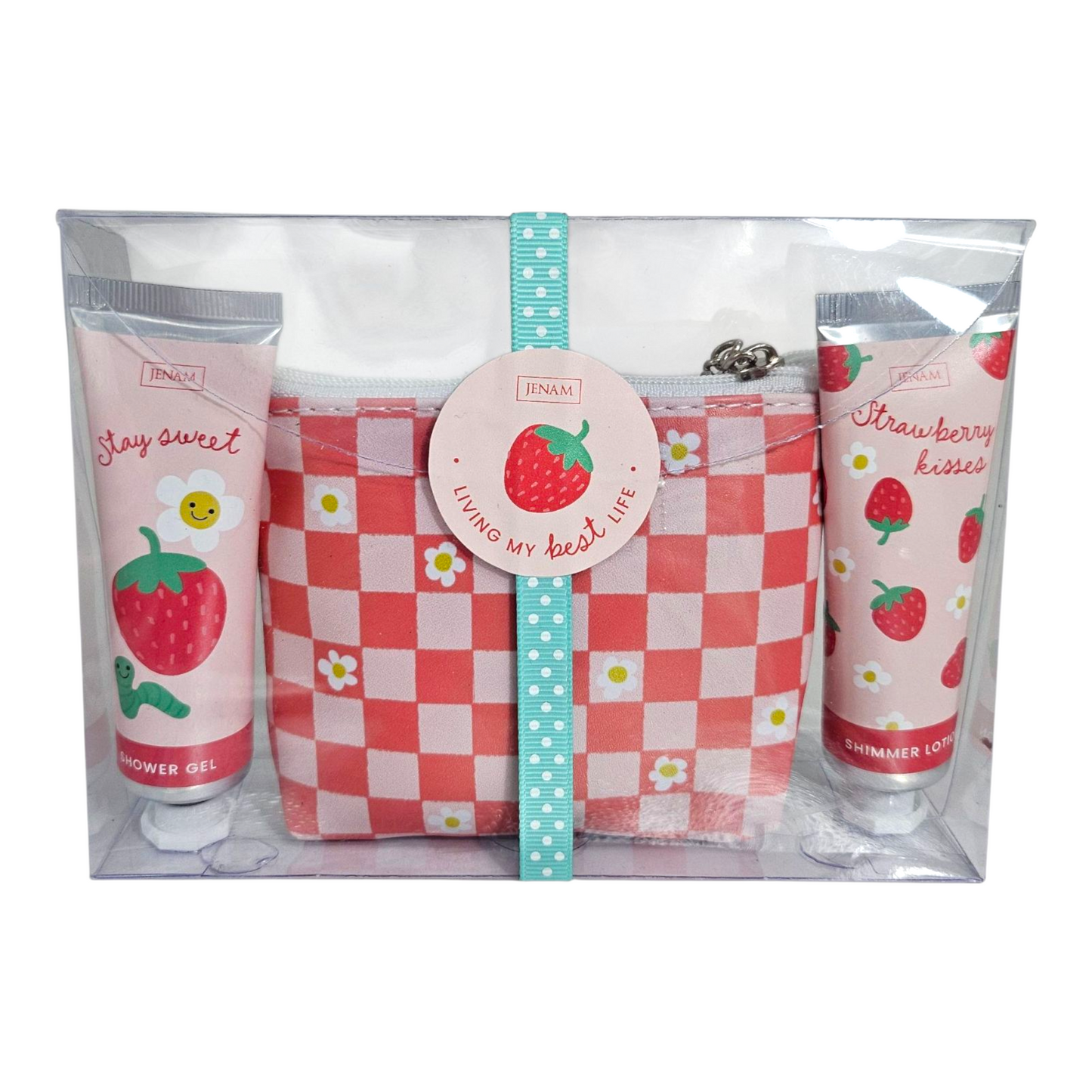 STRAWBERRY KISSES Living My Best Life GIFT SET