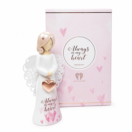"Always in My Heart" ANGEL FIGURINE — view 2