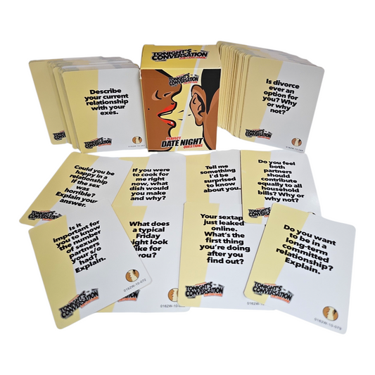 TONIGHT'S CONVERSATIONS Card Game — view 2