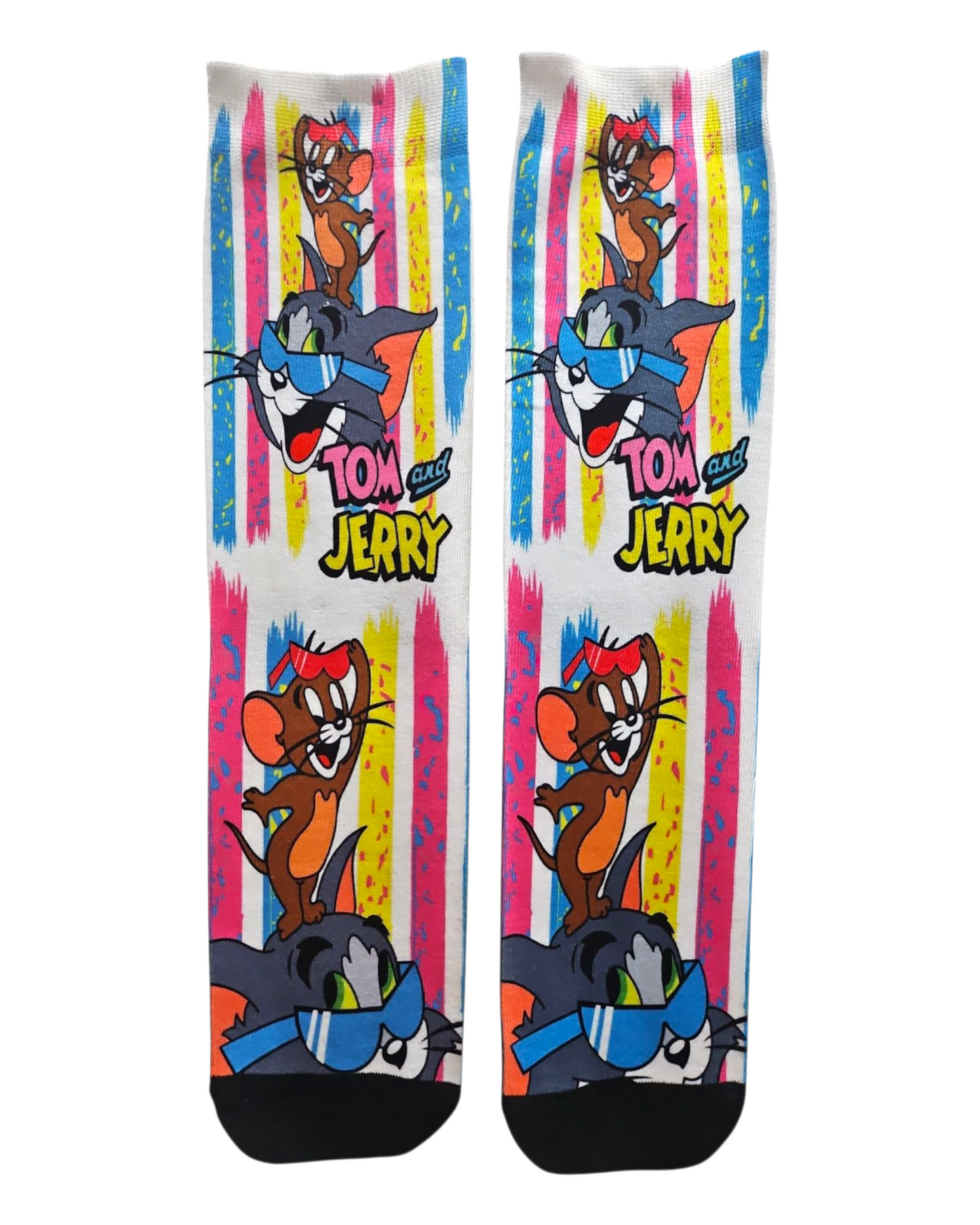 TOM & JERRY STRIPES SOCKS