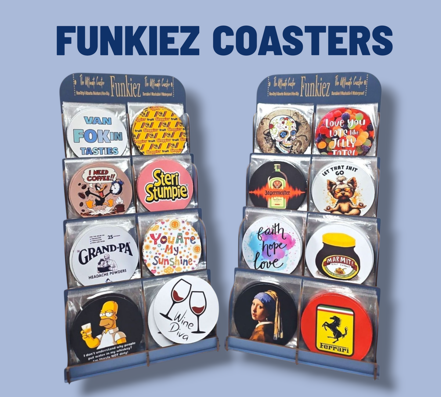 GIVEN ENOUGH GIN I COULD RULE THE WORLD COASTER