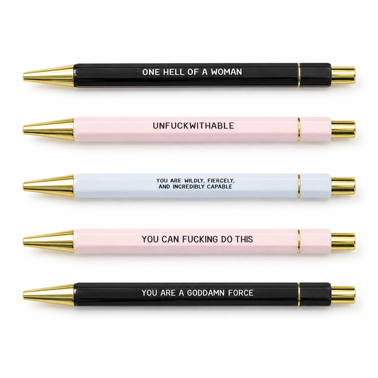 MOTIVATIONAL PENS FOR BADASS BABES Pen Set — view 2