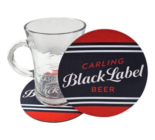 BLACK LABEL COASTER — view 2