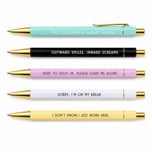 CUSTOMER SERVICE Pen Set — view 2