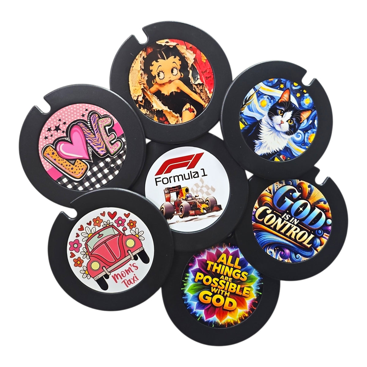 Funky License Disc Holders