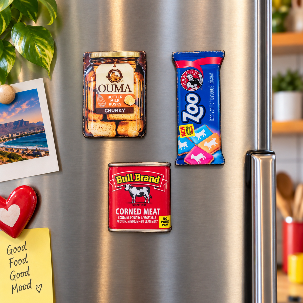 Local is Lekker Fridge Magnet Set of 3 (D)