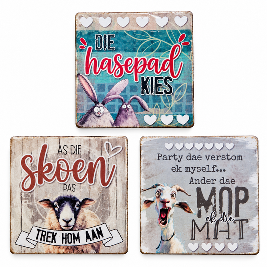 Idioms Magnets Set of 3 (D)