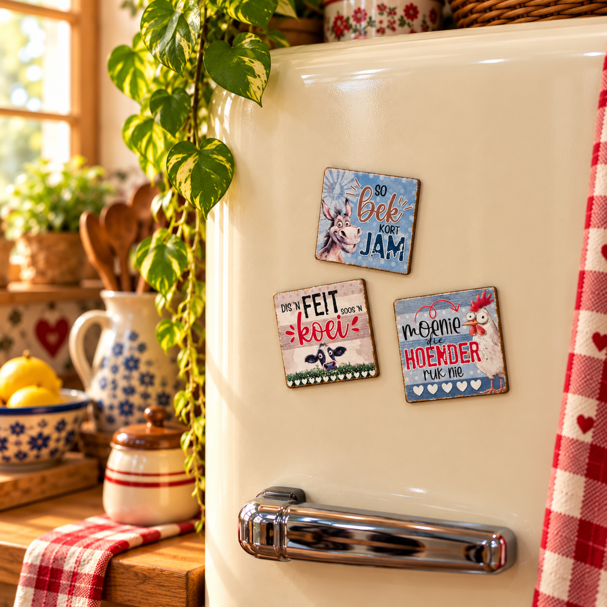 Idioms Magnets Set of 3