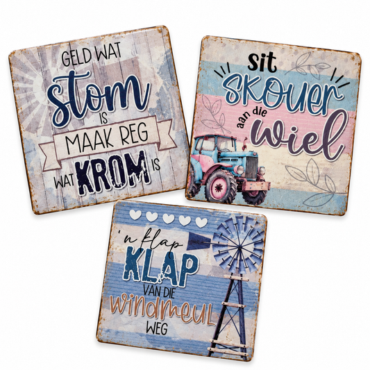 Idioms Magnets Set of 3 (B)