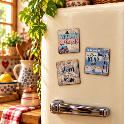Idioms Magnets Set of 3
