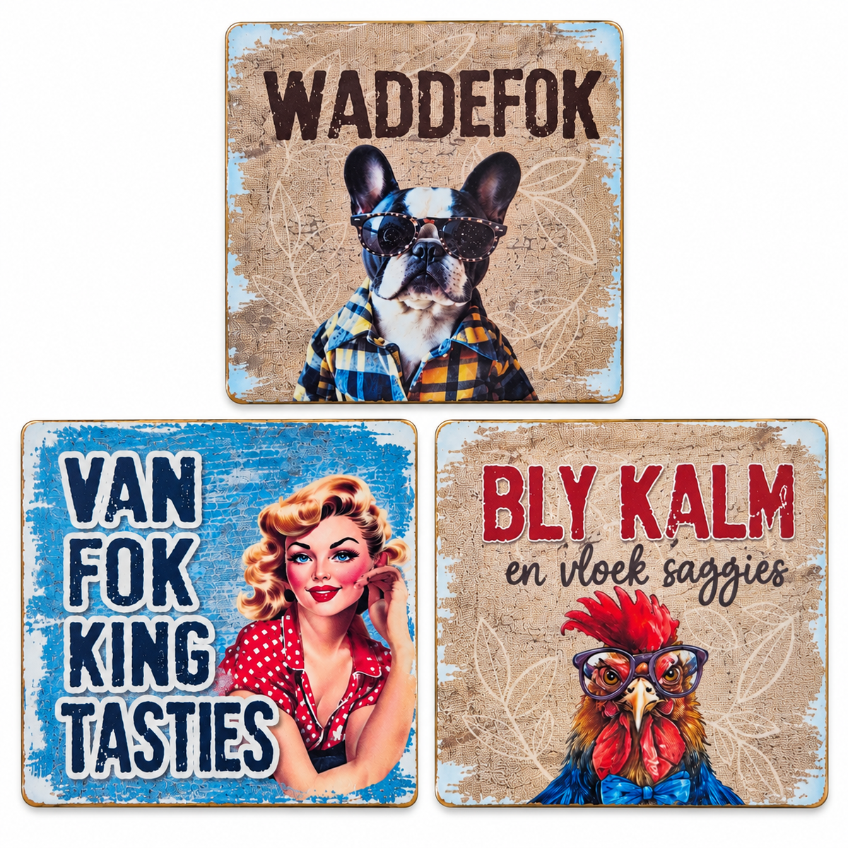 Idioms Magnets Set of 3