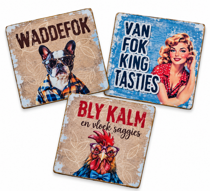 Idioms Magnets Set of 3