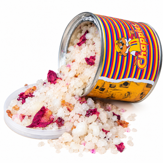 Sandalwood/Rose Bath Salt in Chappies Tin