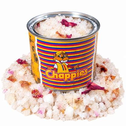 Sandalwood/Rose Bath Salt in Chappies Tin
