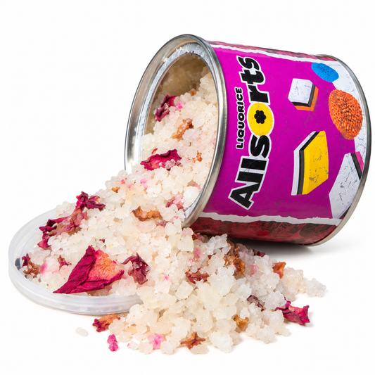 Sandalwood/Rose Bath Salt in Allsorts Tin