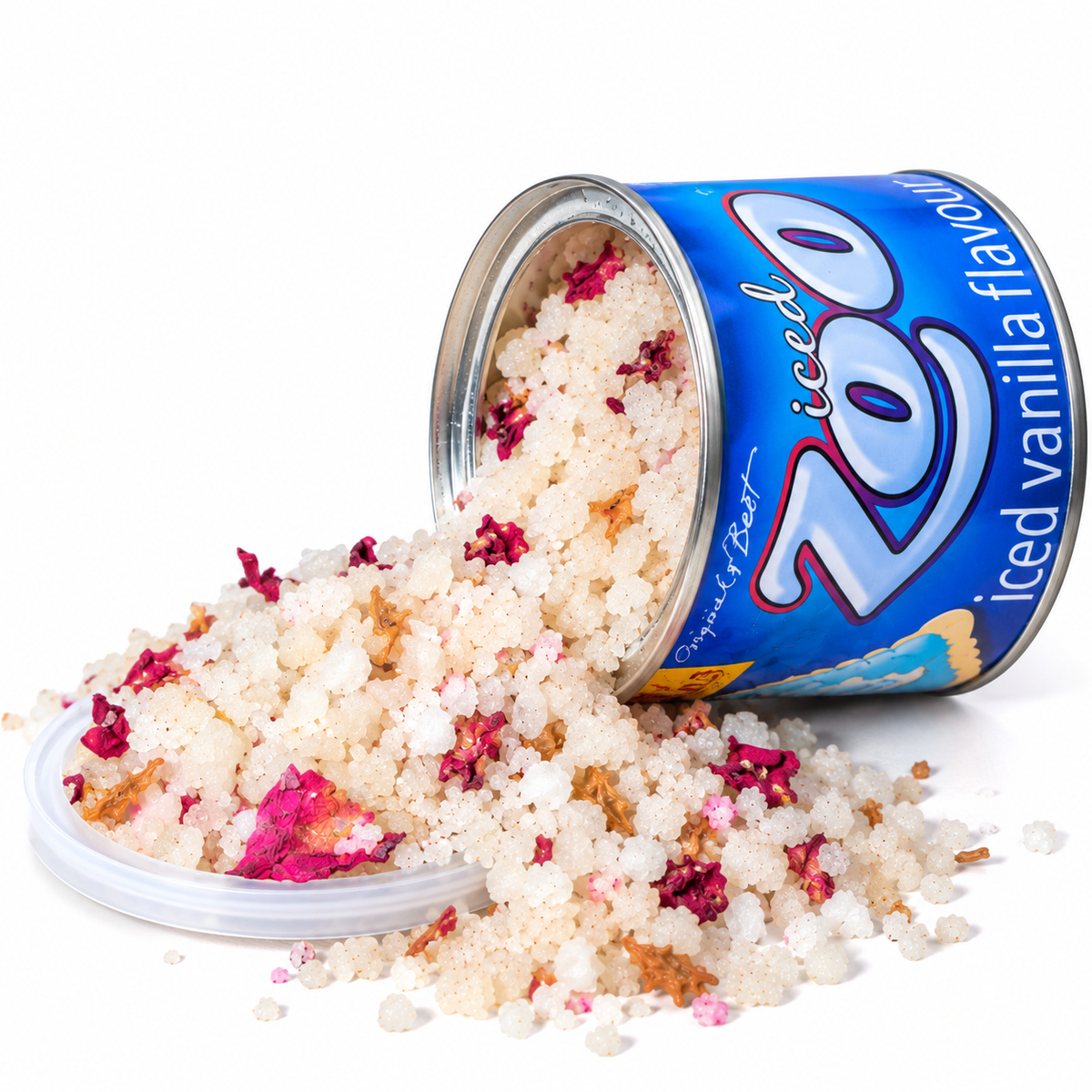 Sandalwood/Rose Bath Salt in Zoo Cookies Tin