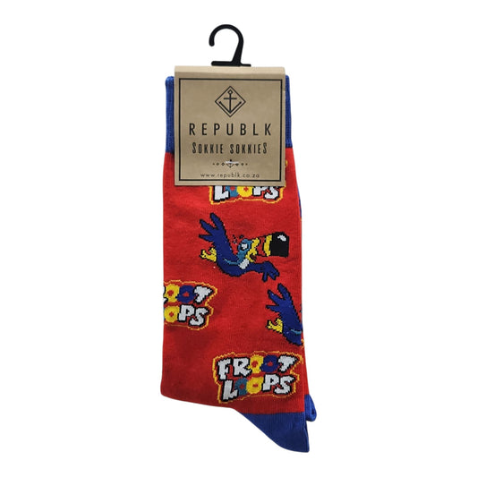 Froot Loops Socks