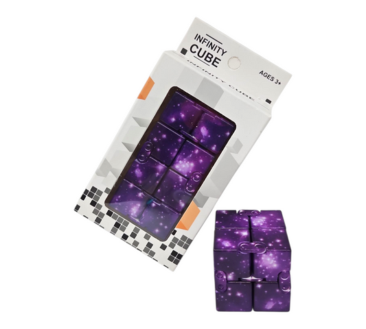 GALAXY PURPLE INFINITY CUBE