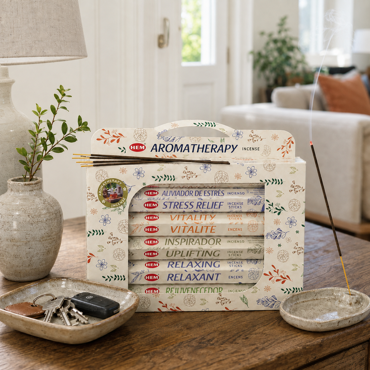 Aromatherapy Incense Sticks Gift Set