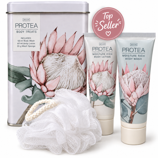 Protea TIN BODY TREATS GIFT SET