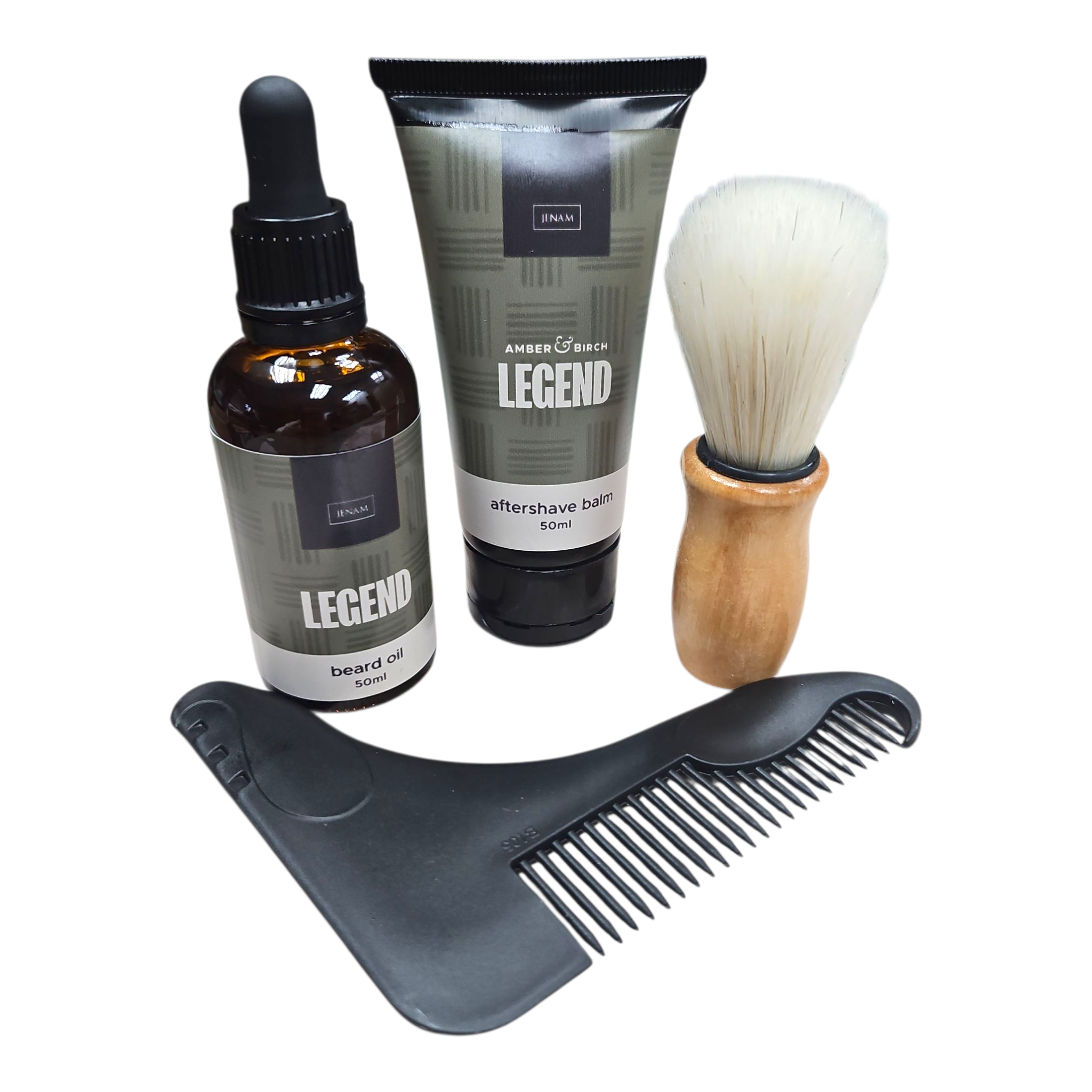 Amber & Birch Legend Beard Kit – Giftsatsa