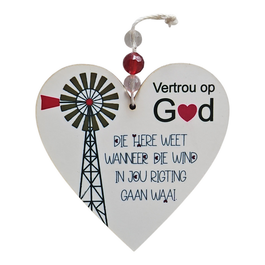 VERTROU OP GOD Tag